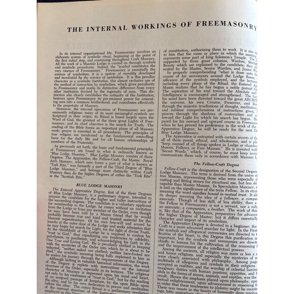 Masonic Bible King James Version Illustrations & Historical Masonic Features - Picture 9 of 16